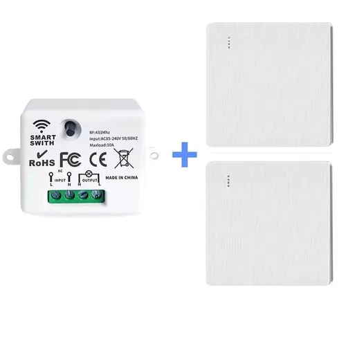 Умный программируемый выключатель 2 постовый J5