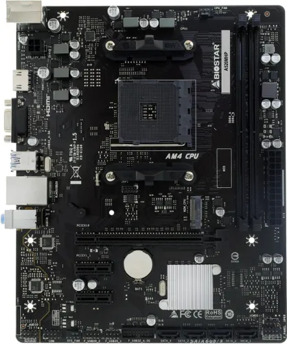 Материнская плата Biostar A520MHP, SocketAM4, AMD A520, mATX, Ret