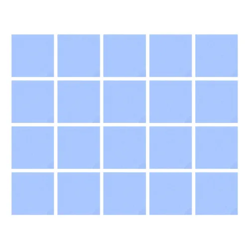 Термическая кремовая наклейка для охлаждения CPU, видеокарты и светодиодов 20 шт.