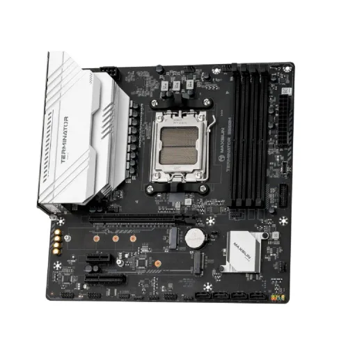 Материнская плата MAXSUN, Micro-ATX, AM5, DDR5, AMD B650, MS-Terminator B650M