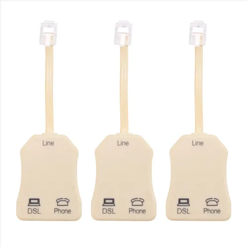 DSL-фильтр-разветвитель для телефонной линии, телефонный разъем, DSL-фильтр, DSL-фильтр-разветвитель