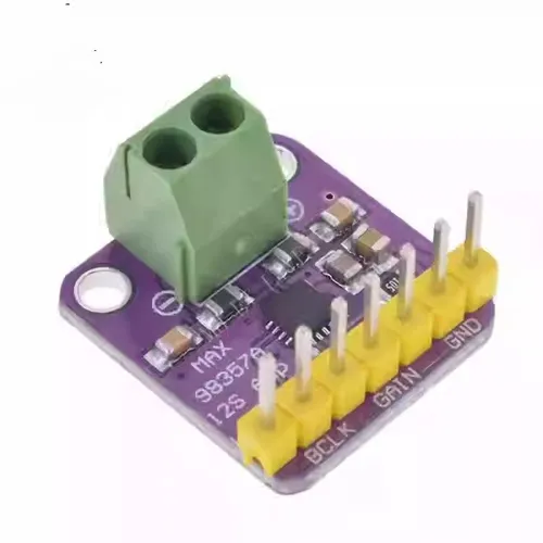 Модуль усилителя звука MAX98357 I2S D-класса с питанием 3.3V-5V, подходит для ESP32, умного дома и B