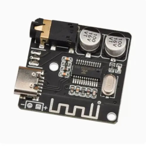 Беспроводной bluetooth 5.0 аудио-приемник Type-C 16-контактный с аудиоусилителем для автомобильных д