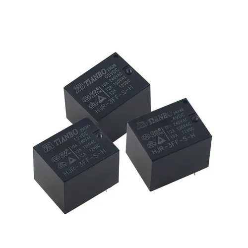 Реле HJR-3FF-S-H 5В постоянного тока, 10А, 4-контактное, нормально разомкнутое (1НО)