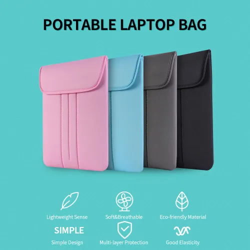 Чехол для ноутбука 14 дюймов, мягкий синий чехол-сумка, совместим с MacBook Air Pro Retina 15