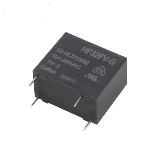 2pcs Реле HF32FV-G-12-HLTF 4-контактное 1НО 10А 250VAC, маломощное электромагнитное реле мощности дл
