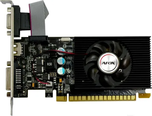 AFOX Видеокарта AFOX AF220-1024D3L2 Видеокарта Geforce GT220 1GB DDR3 128Bit DVI HDMI VGA LP Single