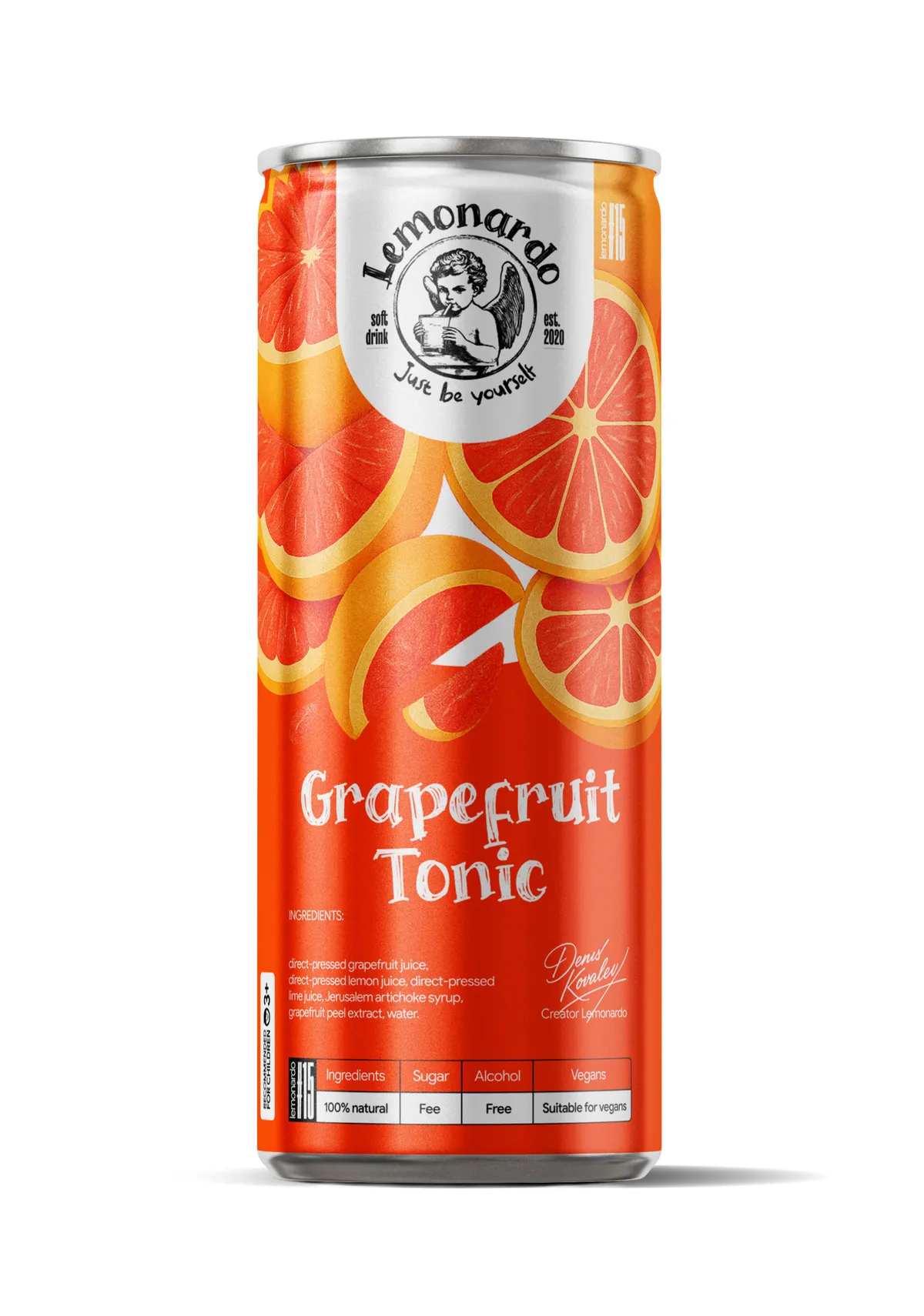  Натуральный тоник без сахара / Lemonardo Tonic