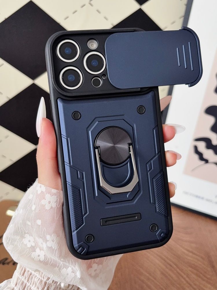 智能手机壳 用于 Apple iPhone 16 Pro, 热塑性聚氨酯, 蓝色