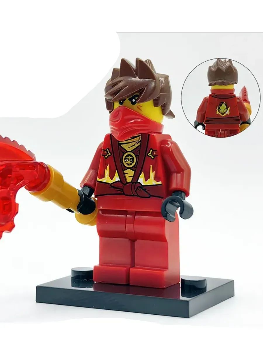 Фигурка Кай в костюме Reboot Energy / Ниндзяго / Минифигурка Ninjago