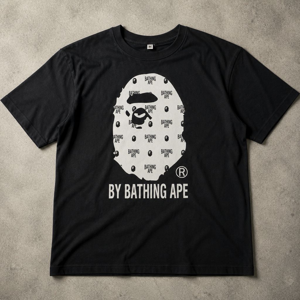 Футболка bape y2k type flat_lay