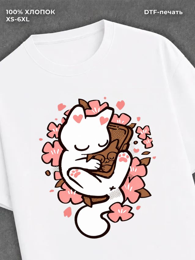 Футболка cat dream
