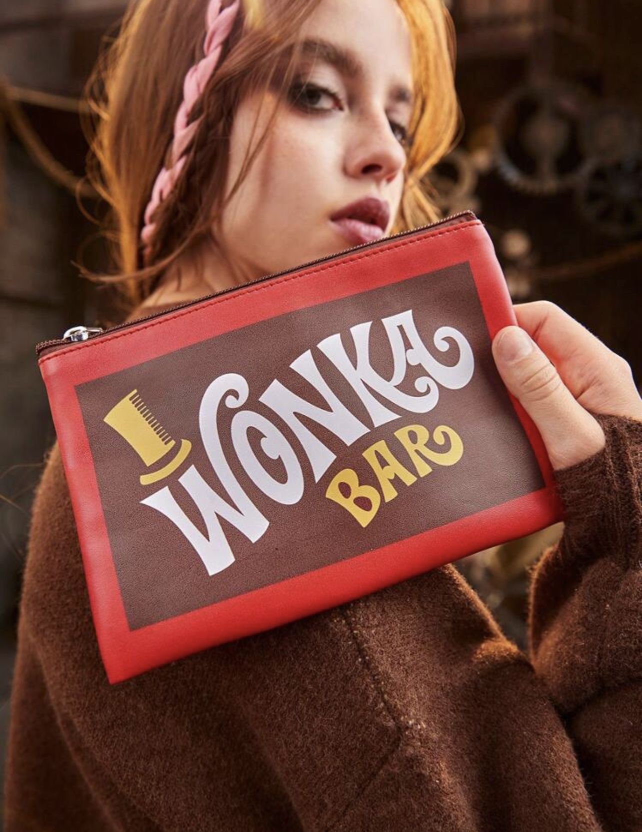 Вилли Вонка пенал в виде фигурки шоколадки Willy Wonka (оригинал)