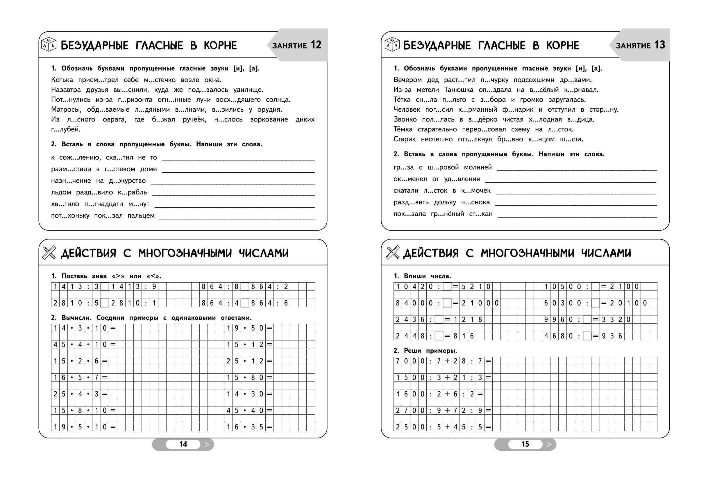 Летние задания 5 класс. Тренажер по математике и русскому | Reference Book - Ozon image 4