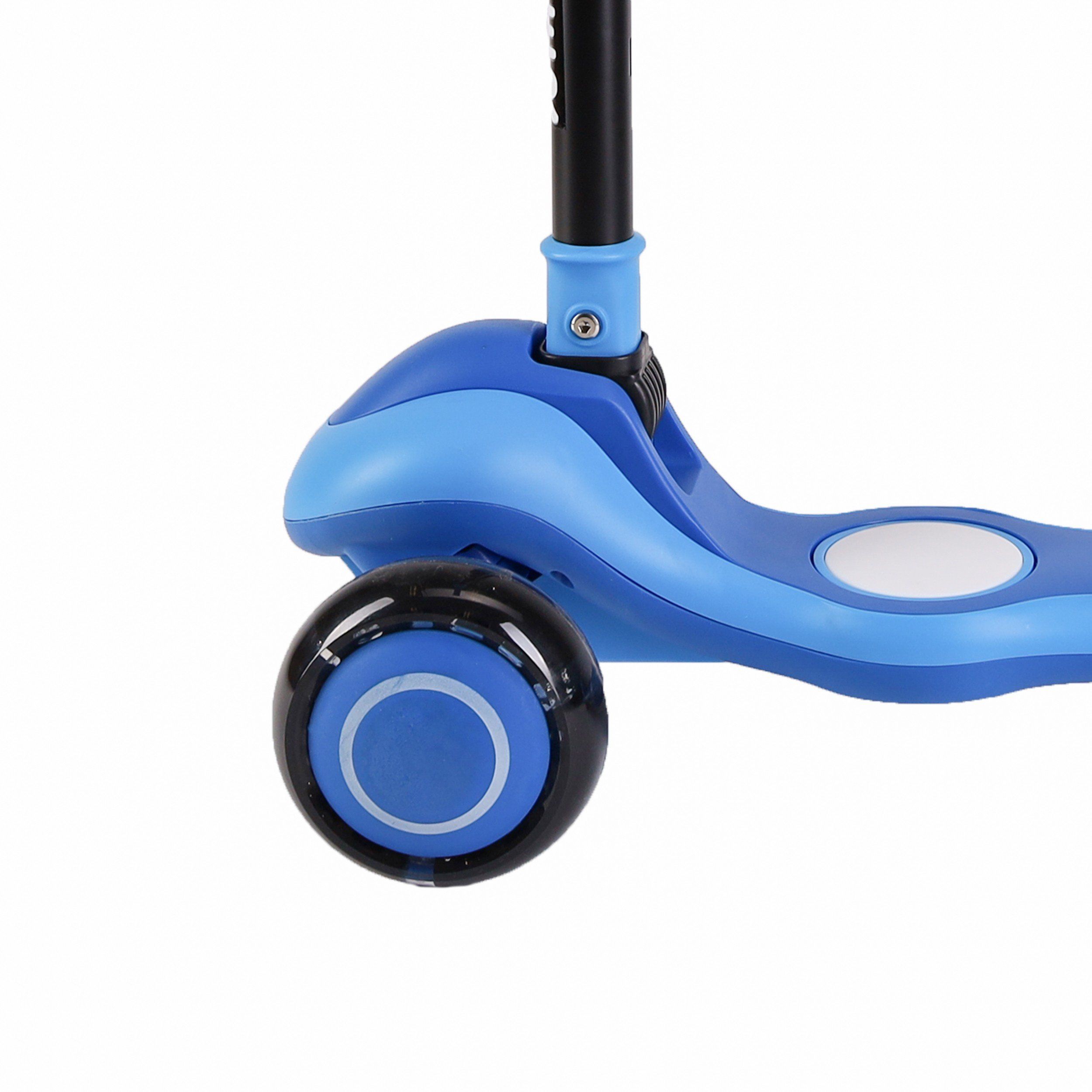 Самокат 3-х колесный SCOOTER Infinity, синий Самокат 3-х колесный SCOOTER Infinity, синий