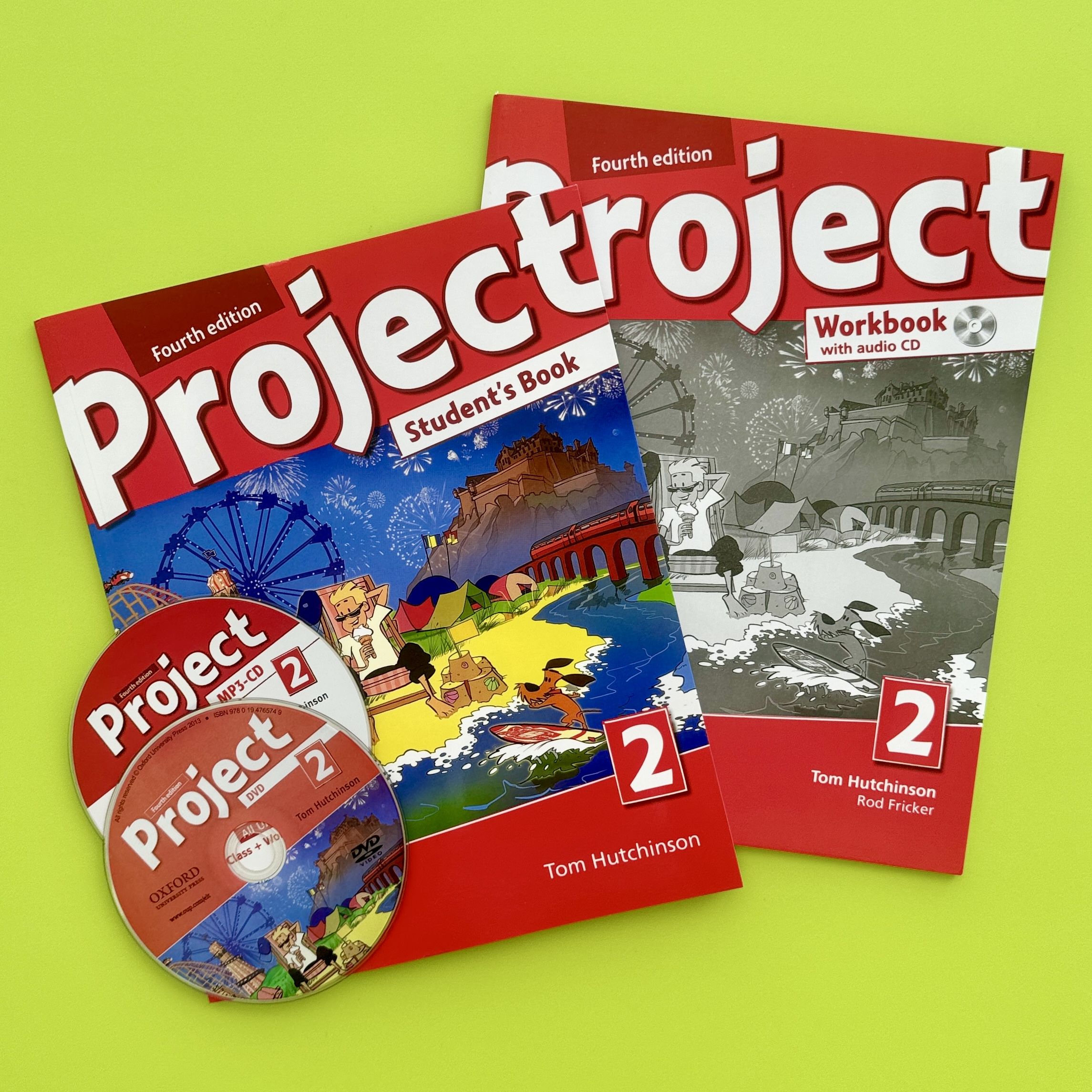 Project 2 (4th edition) Комплект Student's book + Workbook + CD/DVD ...
