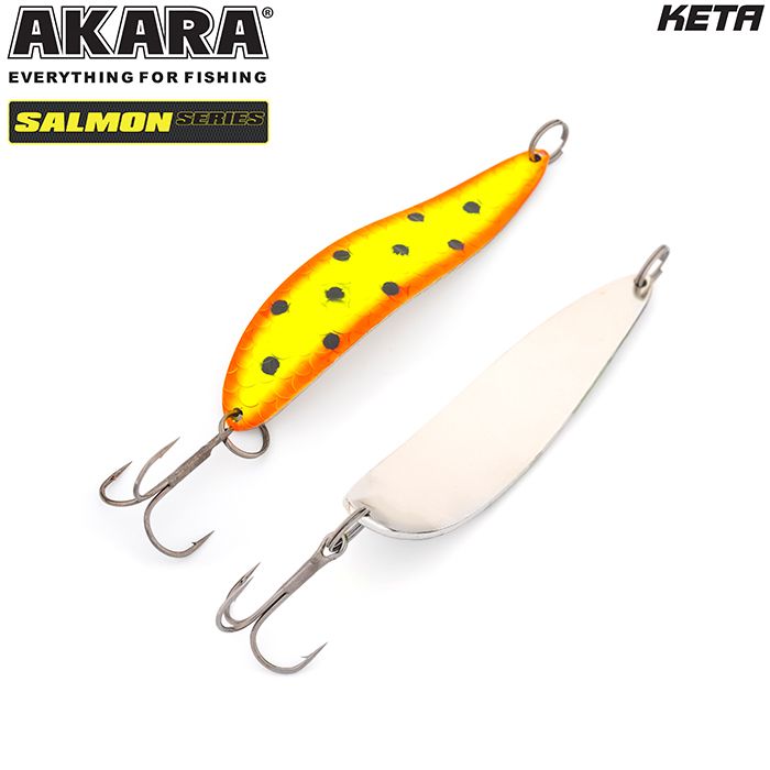 Блесна колеб. Akara Salmon Кета 85 мм 18 гр. 11-CU/GO