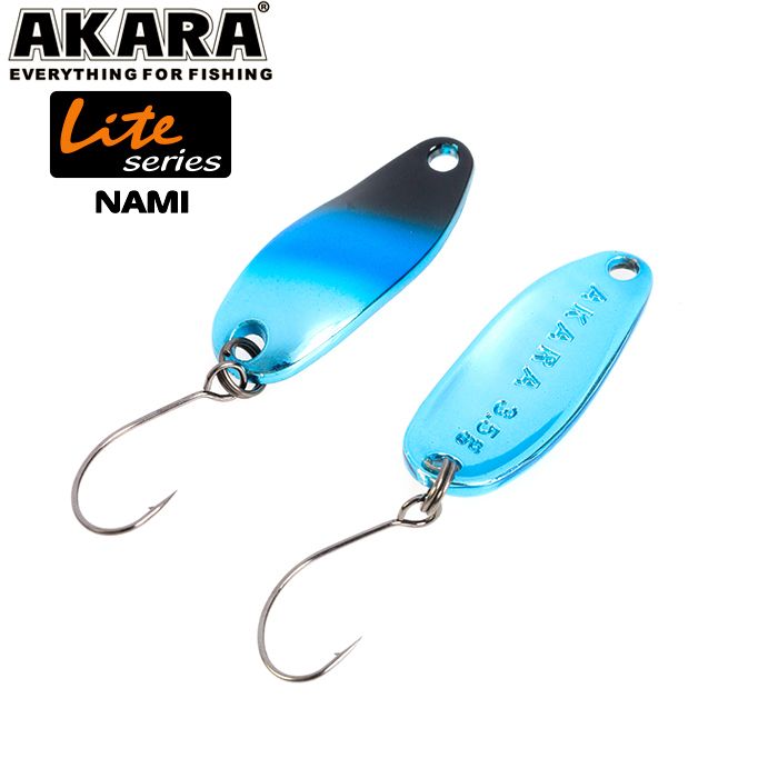 Блесна колеб. Akara Lite Series Nami 23 1,5 гр. Blue-18