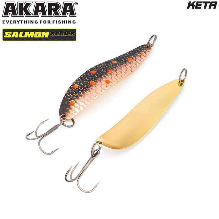 Блесна колеб. Akara Salmon Кета 85 мм 18 гр. 11-CU/GO