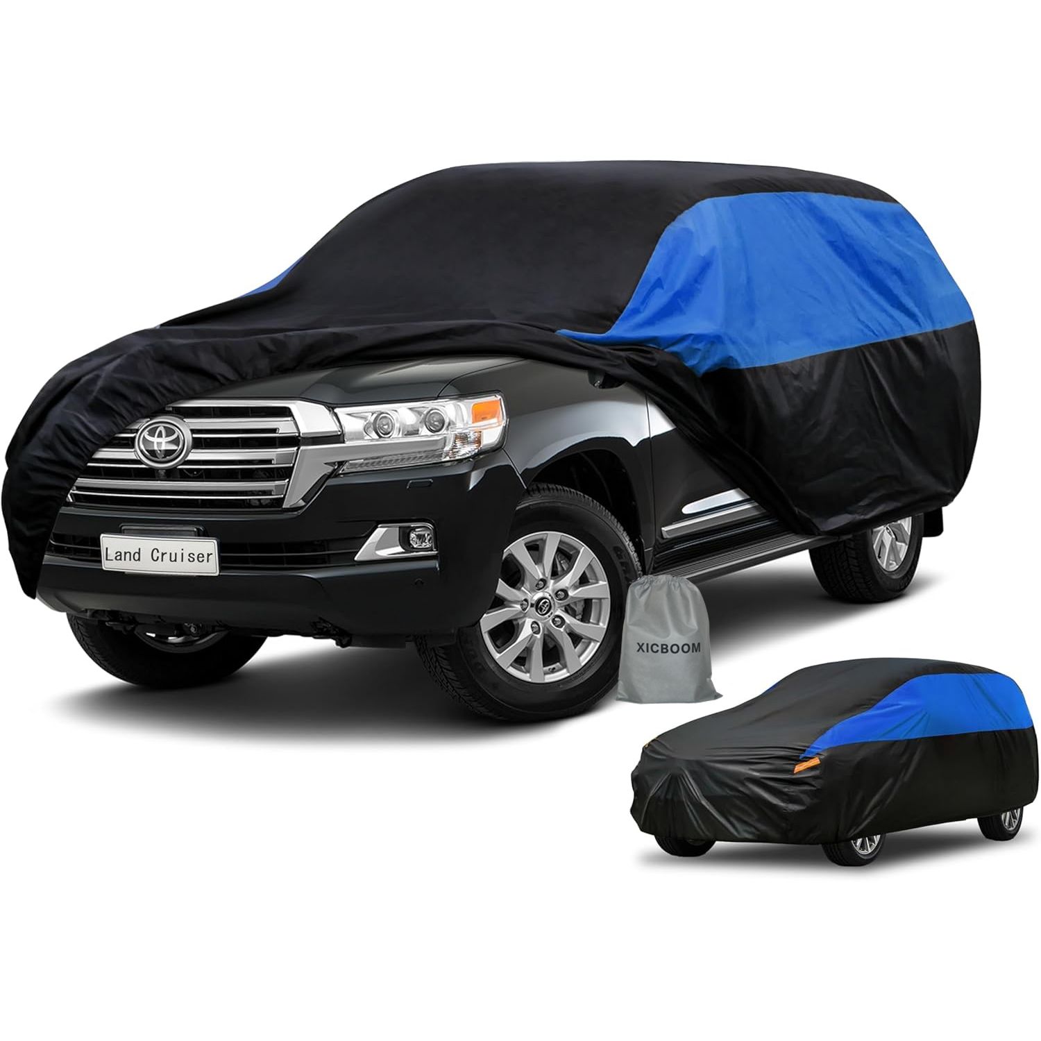 ЧехолнаавтомобильToyotaLandCruiser,Брезент,Оксфорд210D,1шт.