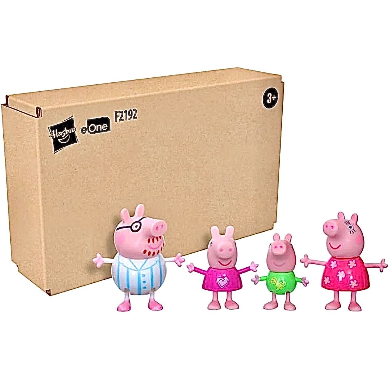Свинка Пеппа: Набор фигурок Peppa Pig Семейное Время Сна 4-пак
