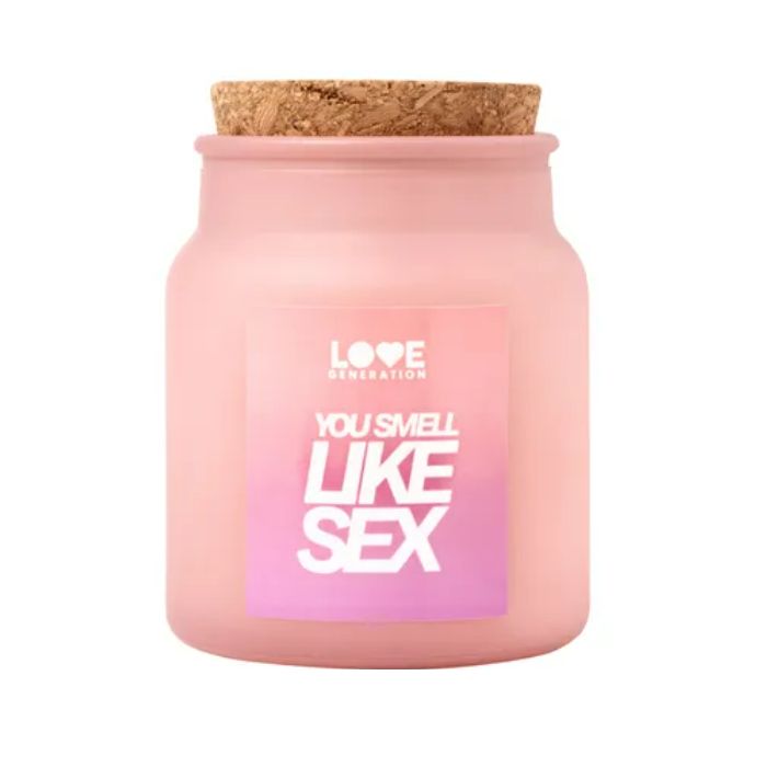 Свеча ароматическая Love Generation You smell like sex 8 см 1  