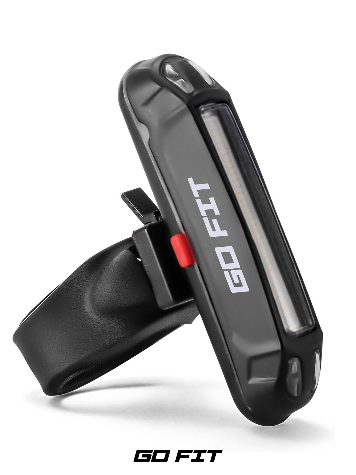 ВелосипедныйфонарьGOFITSmart,задний,спортивныйнааккумуляторе,светодиодный,аксессуарыдлявелосипеда,самоката,электросамоката,черный