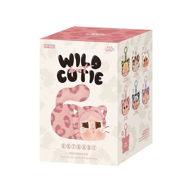 POP MART Cry Baby Wild Cutie 6種セット 100% Original POPMART CRYBABY-wild cotie series vinyl плюшевая