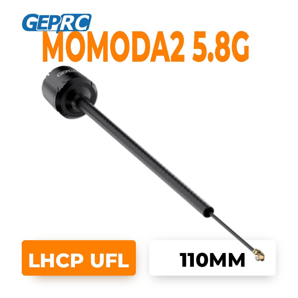 GEPRC Momoda2 5.8GHz LHCP UFL 110mm antenna GEPRC Momoda2 5.8GHz LHCP UFL 110mm antenna