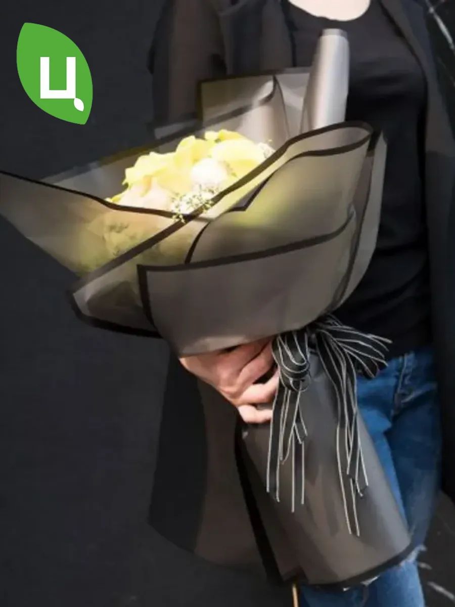Пленка в листах Тотал Черный 58*58cm P.WM-171 Китай