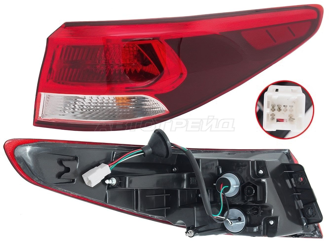 Фонарь задний Kia Sorento 02-06 (Справа)