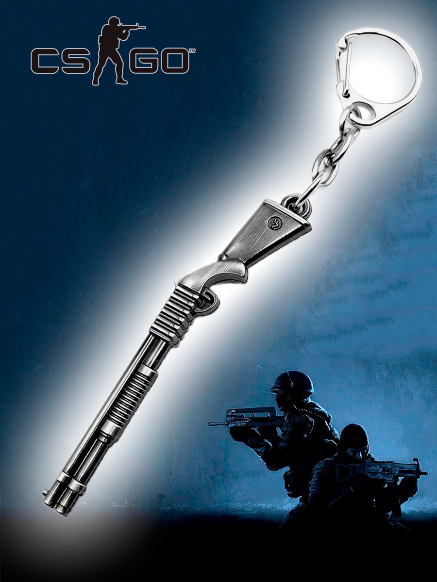 Брелок Оружие Ружье - дробовик Mossberg 590 Sawed-Off из игры CS GO ...