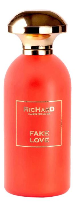 RICHARD FAKE LOVE Вода парфюмерная унисекс 100 мл купить