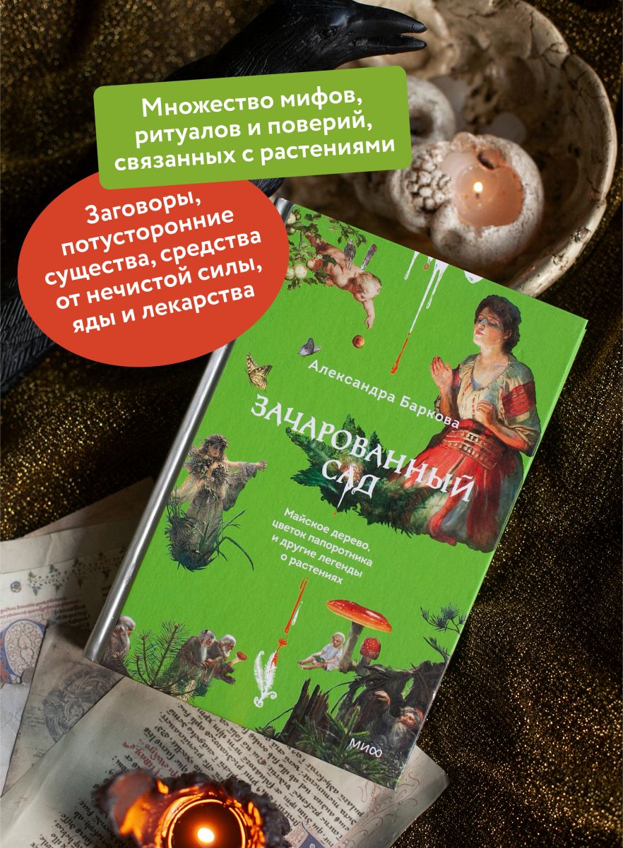 Зачарованный сад. Майское дерево, цветок папоротника и другие легенды о растениях | The Enchanted Garden. The May Tree, the Fern Flower, and Other Plant Legends - Ozon image 1