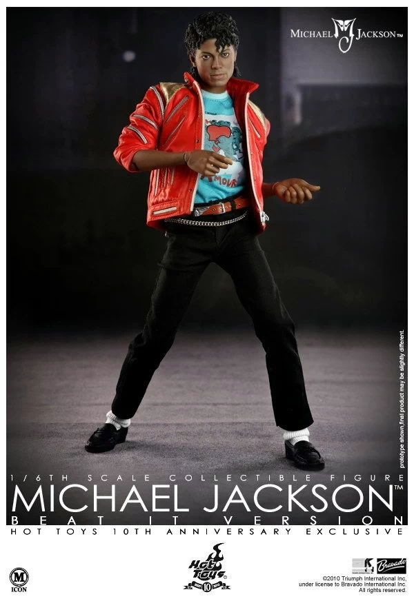 Hot Toys,10-я годовщина MJ Майкл Джексон Beat It Limited Edition