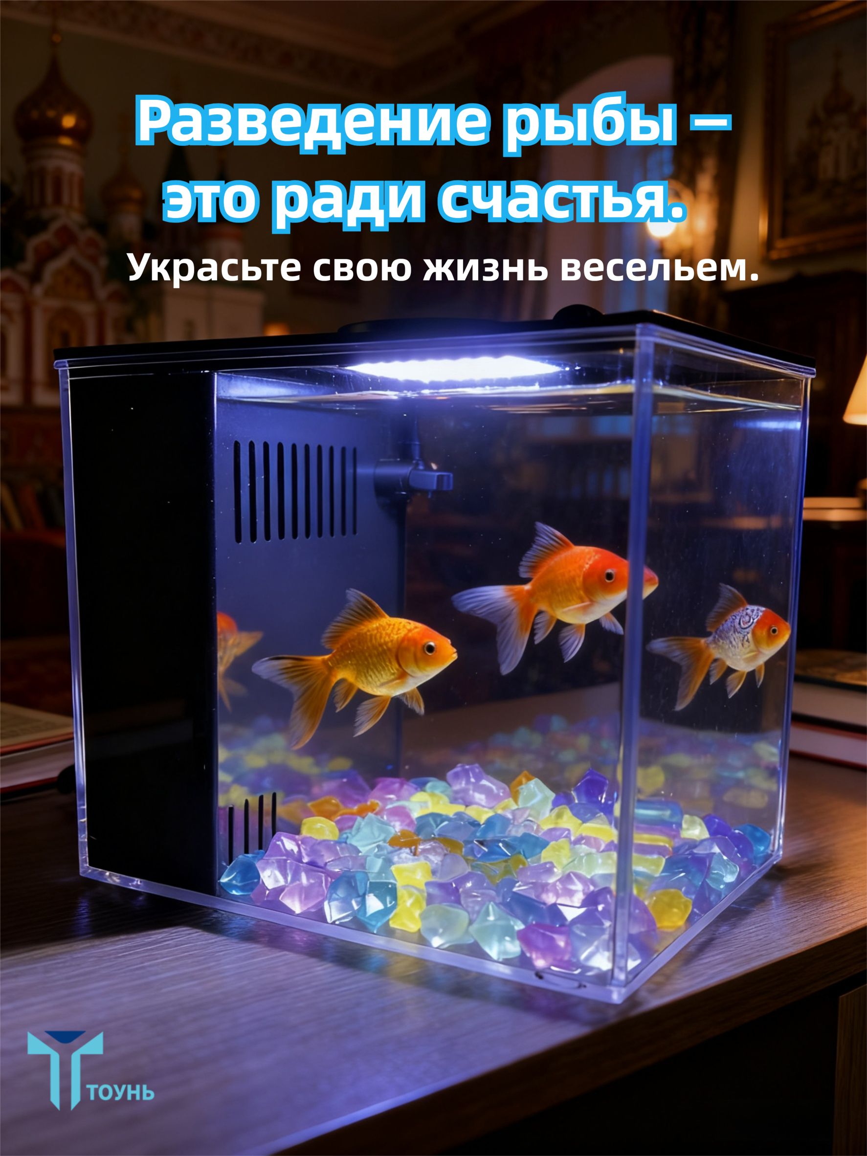 Настольныйаквариум<всёводном>(мини-экосистемадлярабочегостола)