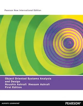 Object Oriented Systems Analysis and Design: Pearson New International ...