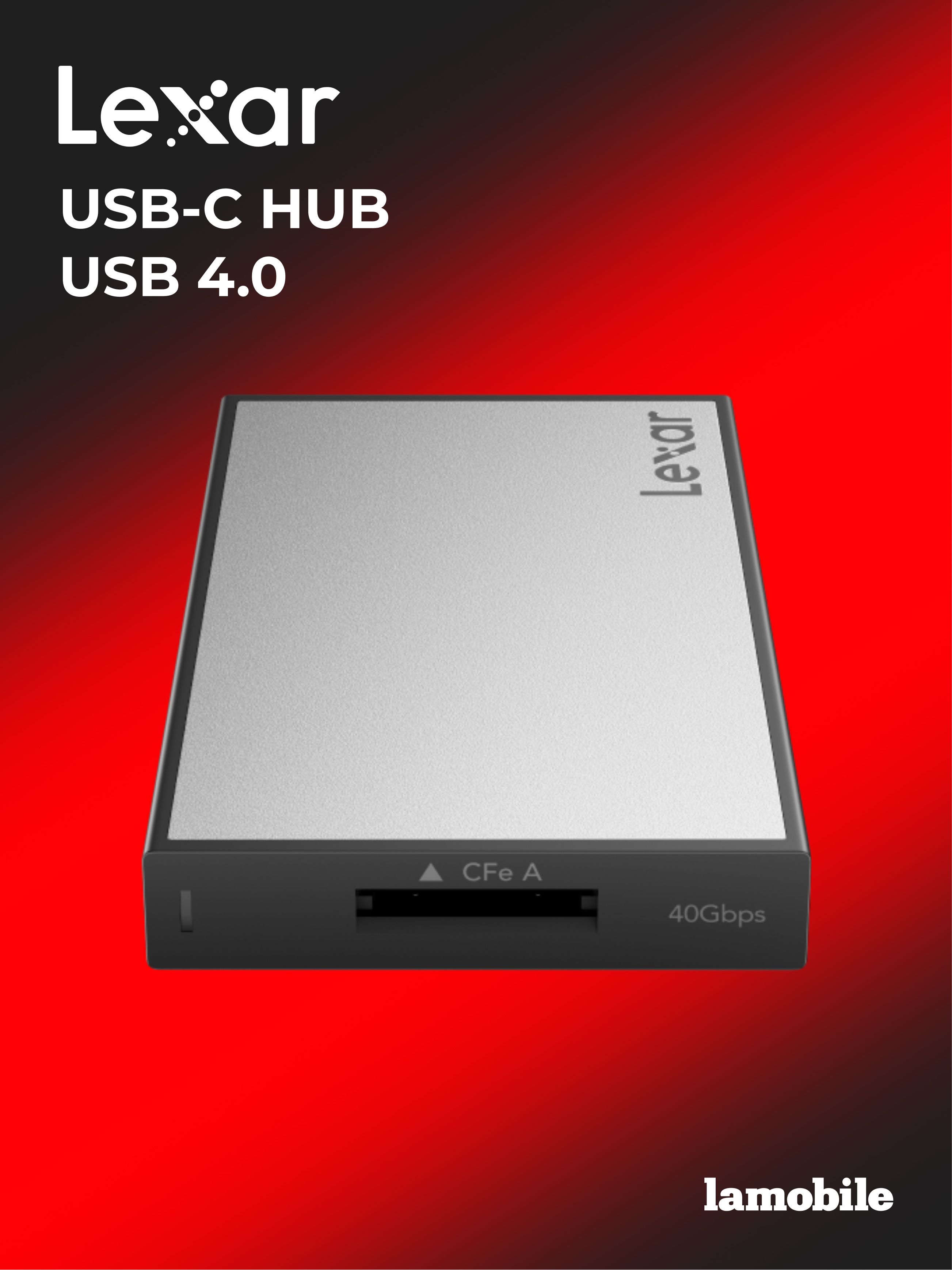 Картридер Lexar Professional Workflow USB 4.0 / CFexpress 4.0 Type A