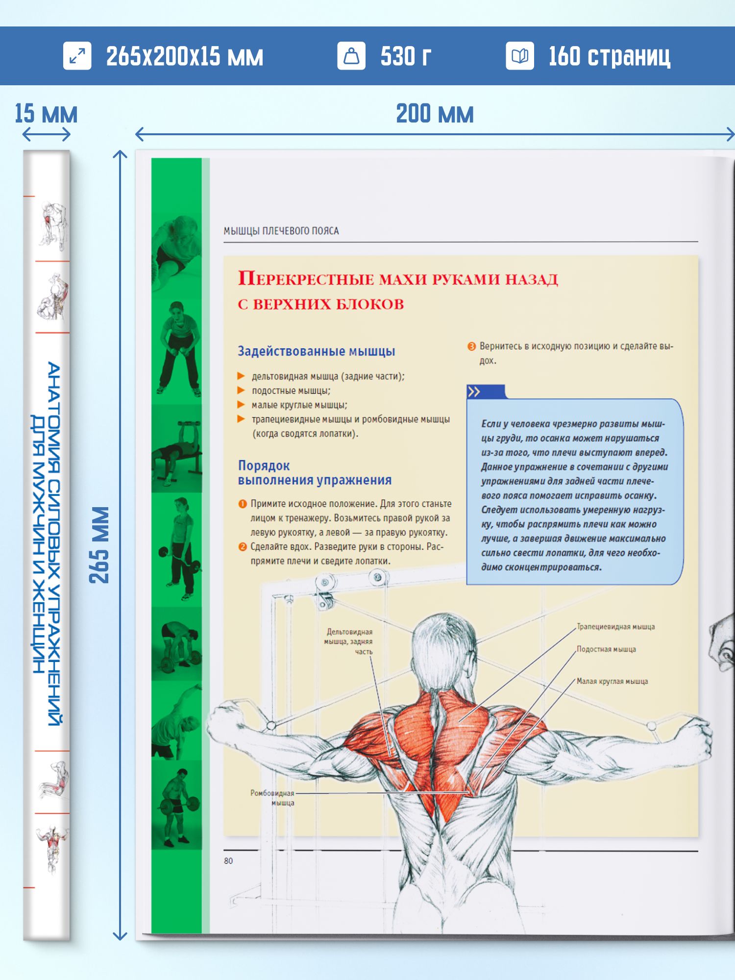 Анатомия силовых упражнений для мужчин и женщин | Reference Book - Ozon image 1