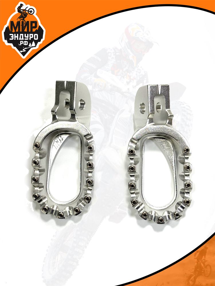 Подножки пеги AJ1 копия S3 для мотоциклов KTM HUSQVARNA 19-23 К8 рама — фото 4