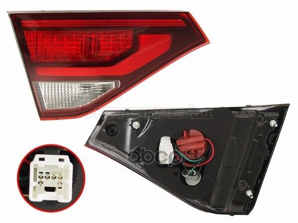 Фонарь в крышку багажника Kia Rio X-Line 20-22 / Solaris KRX 24- (Слева)