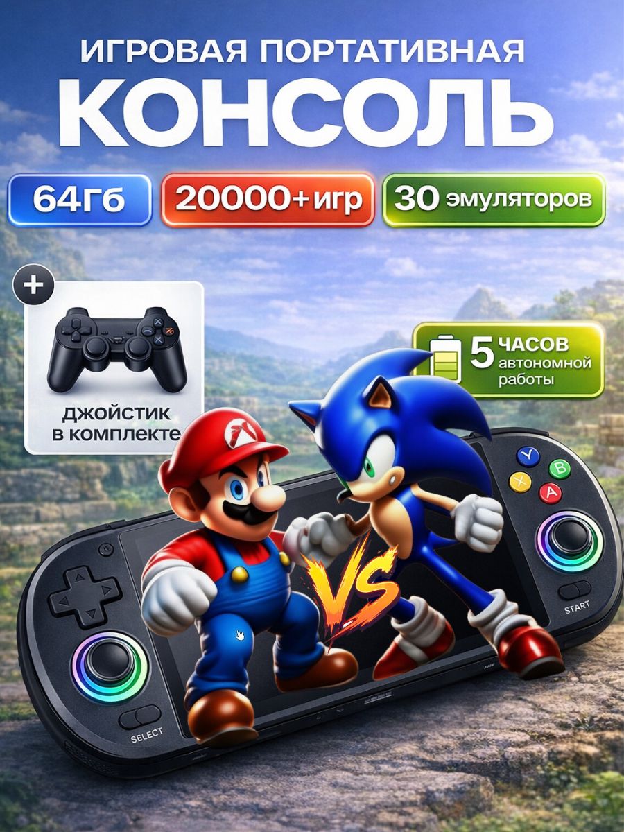 Портативнаяигроваяприставка/игроваяконсольпортативная