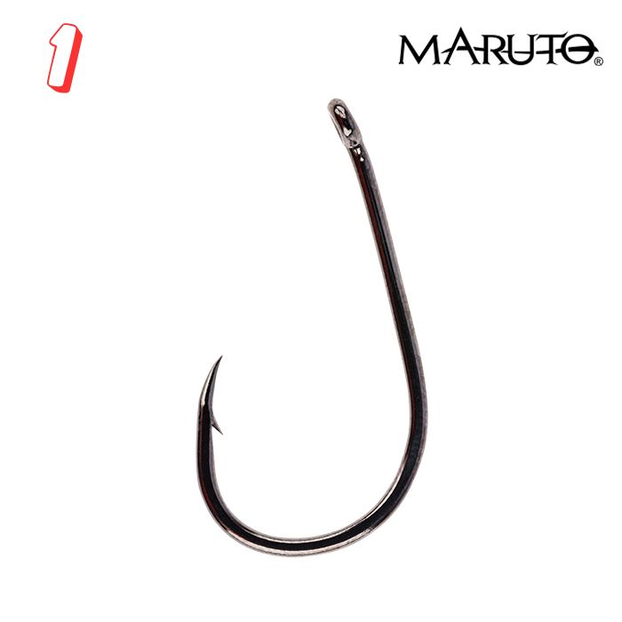 Крючки maruto 8626 вn №1 carp pro (8 шт.) карповый, 8626-bn-1-F8-cp,(набор из 1 уп.)