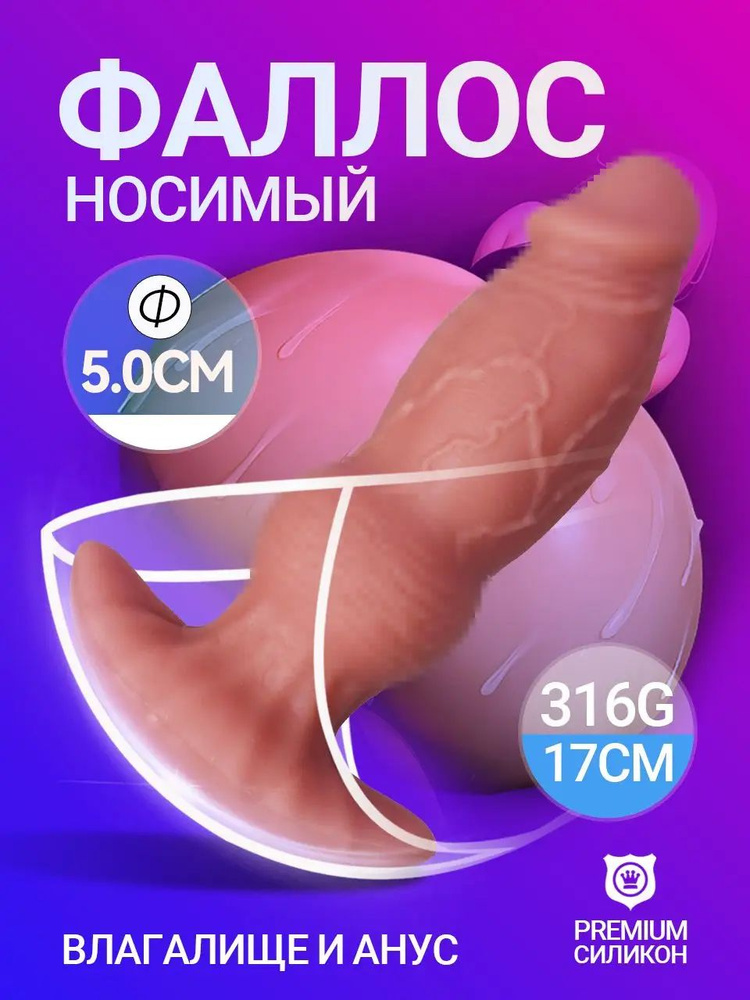 Фаллоимитатор, 17см #1