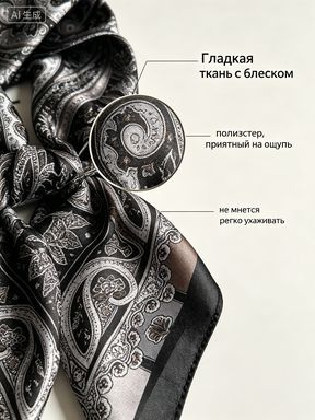 Шарф косынка #1