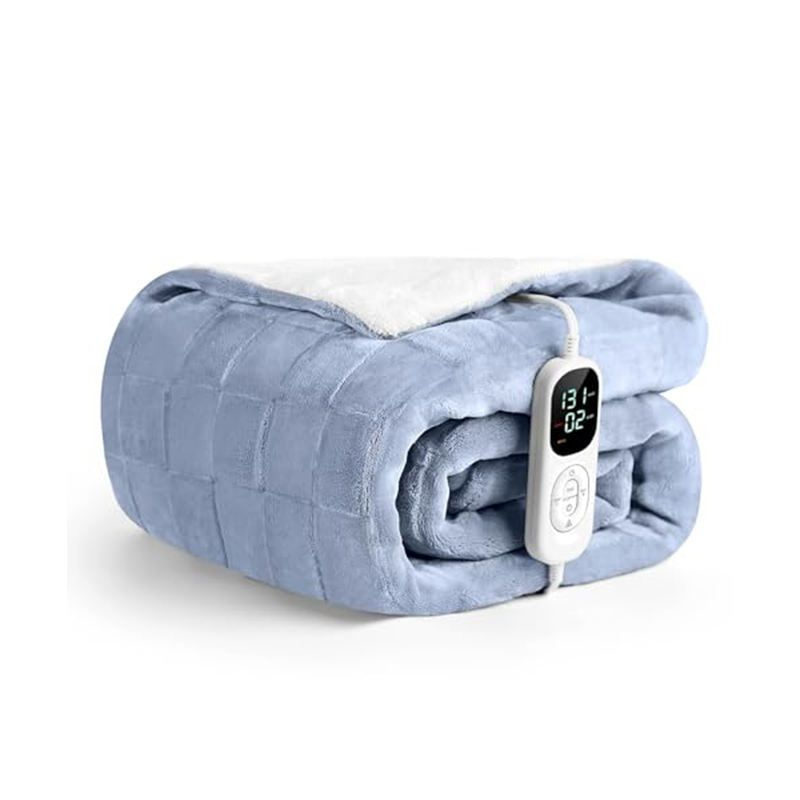  Плед голубой #1