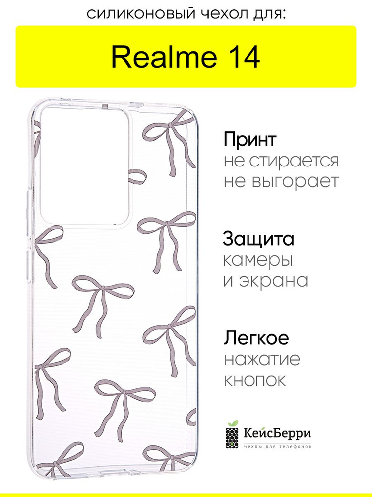 Чехол для Realme 14, серия Clear #1
