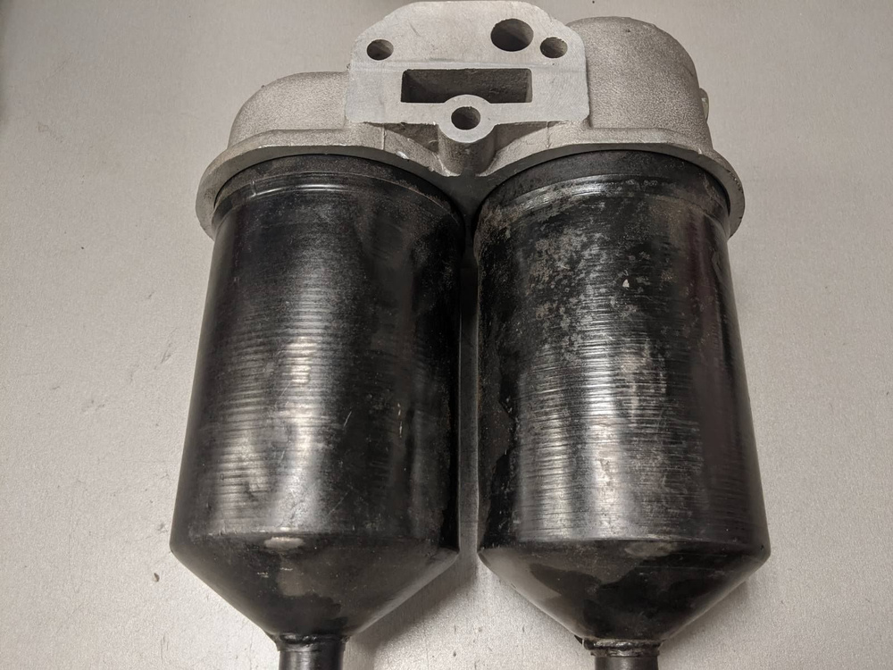 Корпус масляного фильтра ЛААЗ Фильтр масляный КАМАЗ грубой очистки в ...