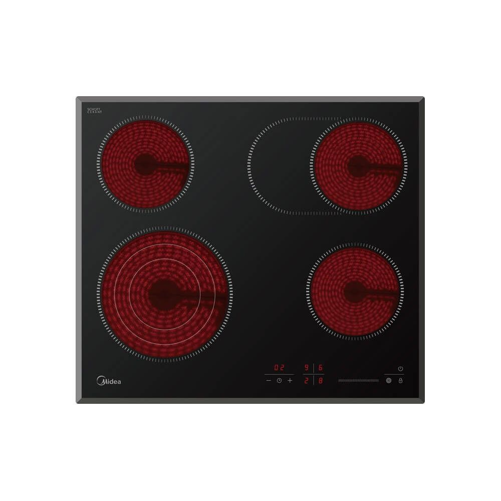 Встраиваемая электрическая панель Midea MCH64767F, независимая, 4 ...