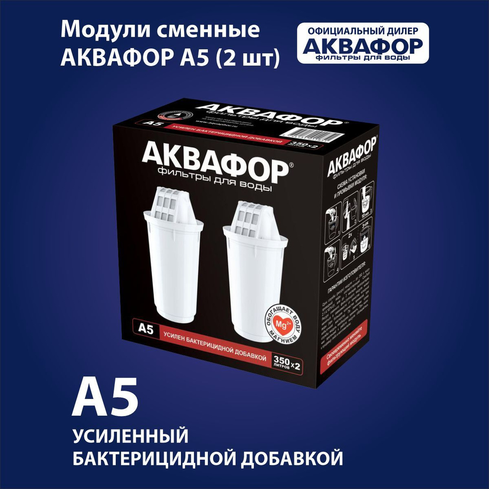 Модуль сменный для воды АКВАФОР А5 2 шт #1